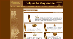 Desktop Screenshot of cigars-review.org